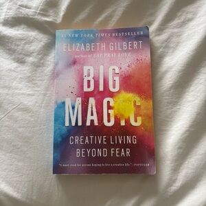 Big Magic from Elizabeth Gilbert - Paperback - Fair Condition